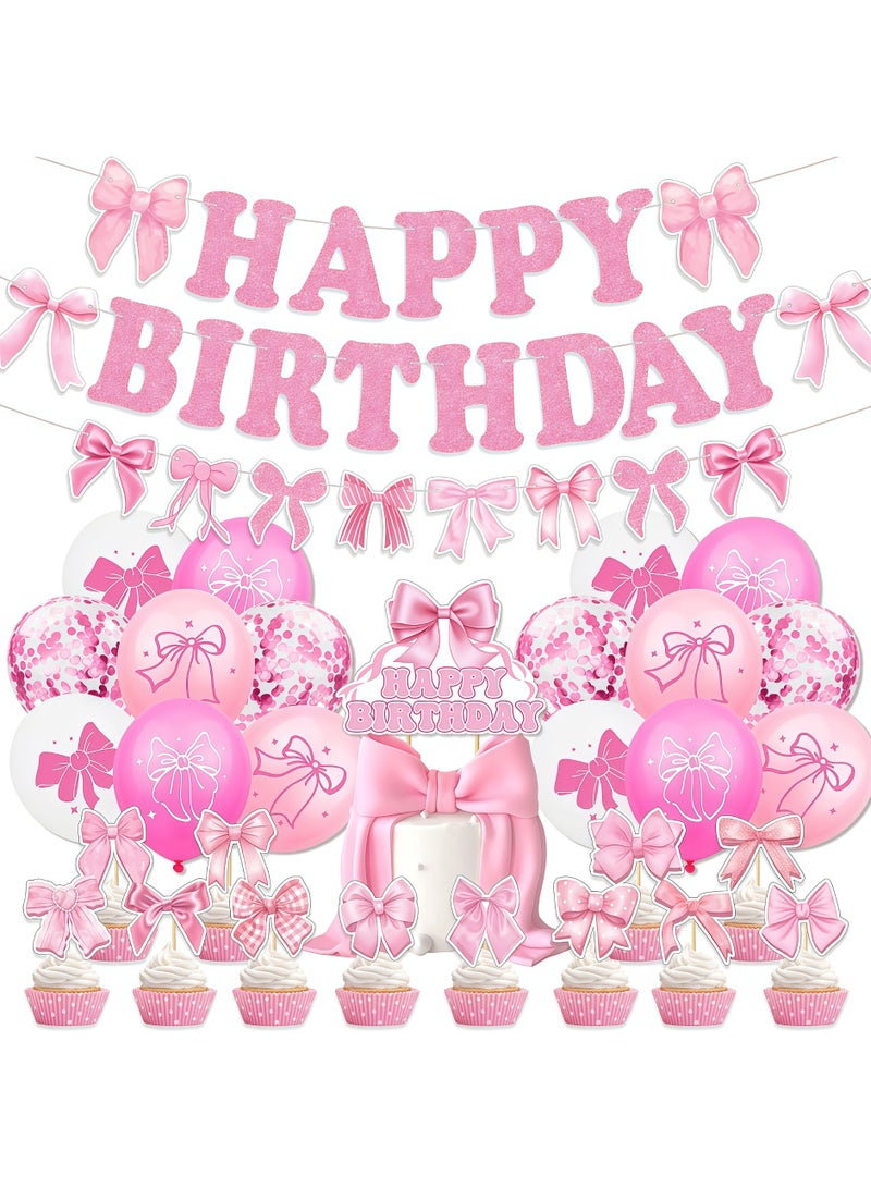 عالم البالونات قوس بالونات من اللاتكس الوردي على شكل فيونكة وإكليل - مثالي لتزيين الخلفيات في حفلات التخرج، وحفلات استقبال المولود، وحفلات الزفاف، وحفلات أعياد الميلاد، وحفلات توديع العزوبية - مناسب للاستخدام الداخلي والخارجي. - Image 1